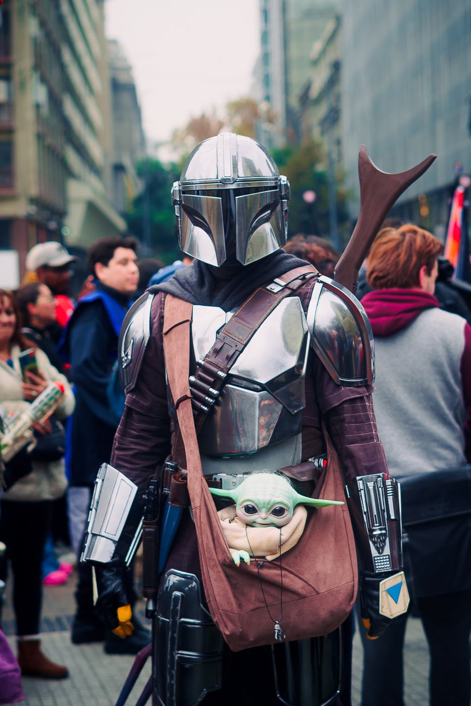 Cosplayer en desfile
